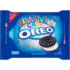 Nabisco Biscoito Recheado Oreo Sabor Birthday Cake